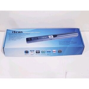iScan Handheld Portable Scanner 900 DPI A4 Document Scanner Color Scanning